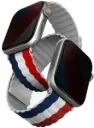 Uniq Revix Reversible Strap for Apple Watch World Cup Edition 42/44/45mm - France (White) 