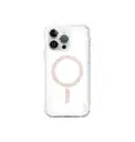 Uniq Coehl Glace MagSafe Case for iPhone 15 Pro Max - Rose Gold 