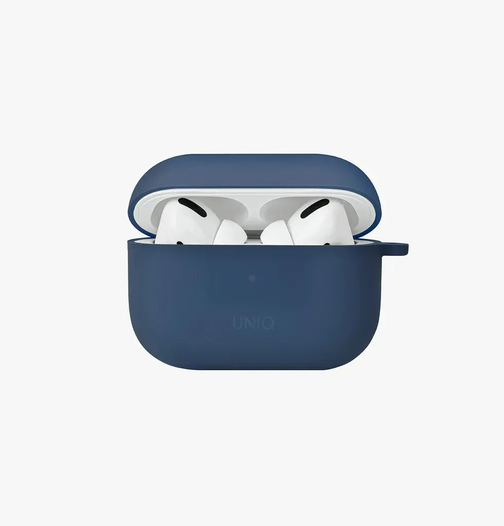 كفر سيليكون Uniq Nexo مع خطافات أذن رياضية لـ AirPods Pro 2 - Caspian Blue