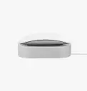 قاعدة Uniq Nova Compact لـ Magic Mouse مع حلقة للكيبل - Chalk Grey