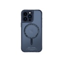 SkinArma Saido MagSafe Case for iPhone 15 Pro - Blue 