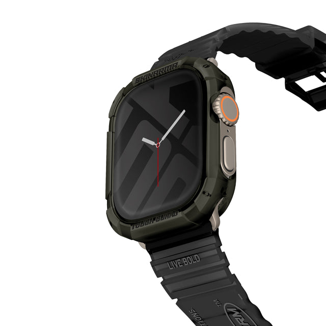 كفر SKINARMA Kurono لساعة Apple Watch Ultra – أخضر غامق