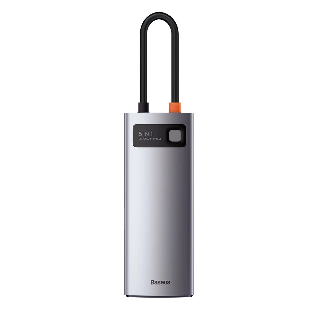 موزع Baseus USB-C Hub متعدد الوظائف 5 في 1