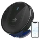 مكنسة Eufy G10 Hybrid بقوة شفط 2000Pa، 2 في 1 كنس ومسح للأرضيات الصلبة - أسود