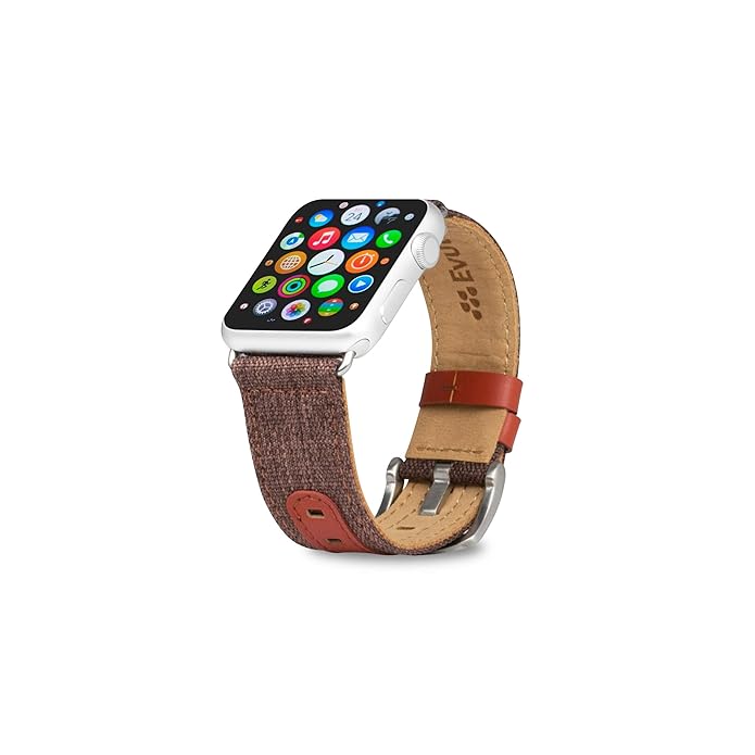 حزام Evutec لـ Apple Watch مقاس 38 و40