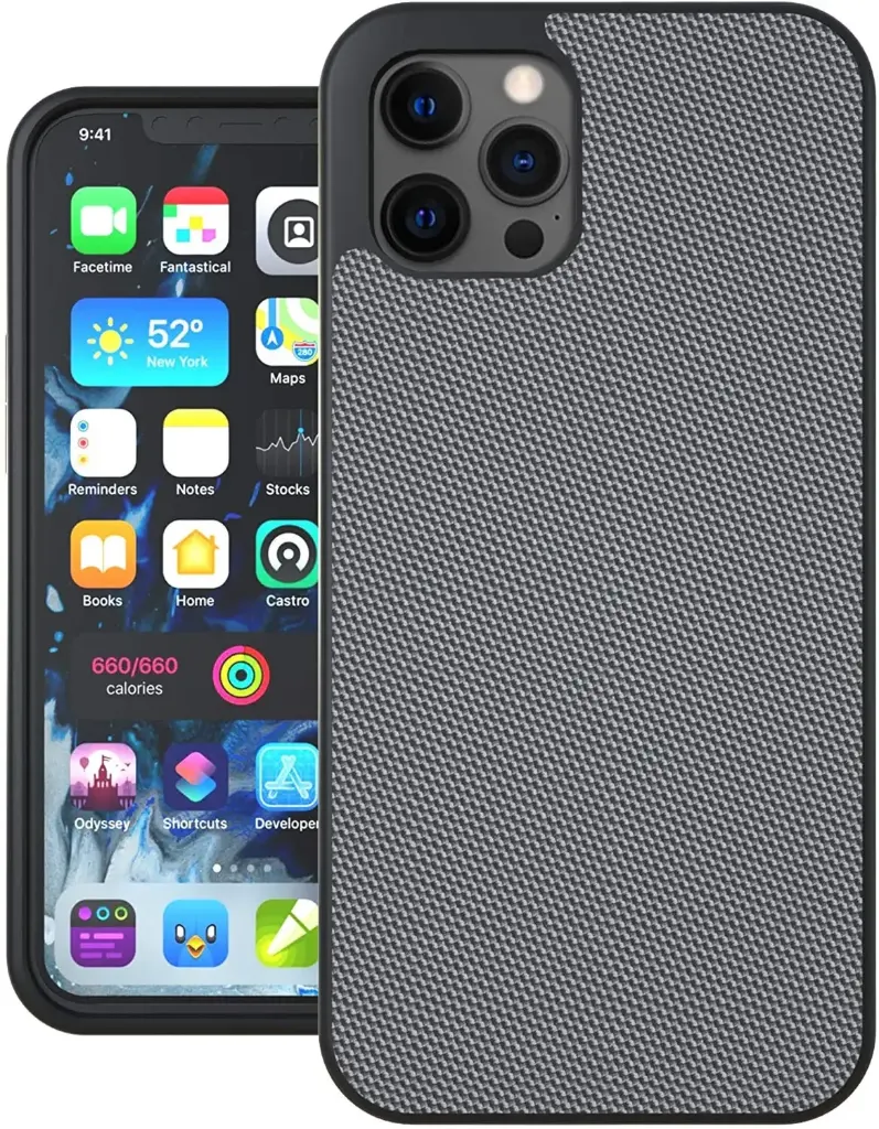 كفر Evutec لـ iPhone 12 Pro Max - رمادي