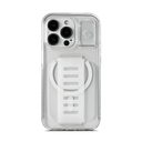 كفر Grip2u Boost مع ستاند لـ iPhone 14 Pro - MagSafe (شفاف)
