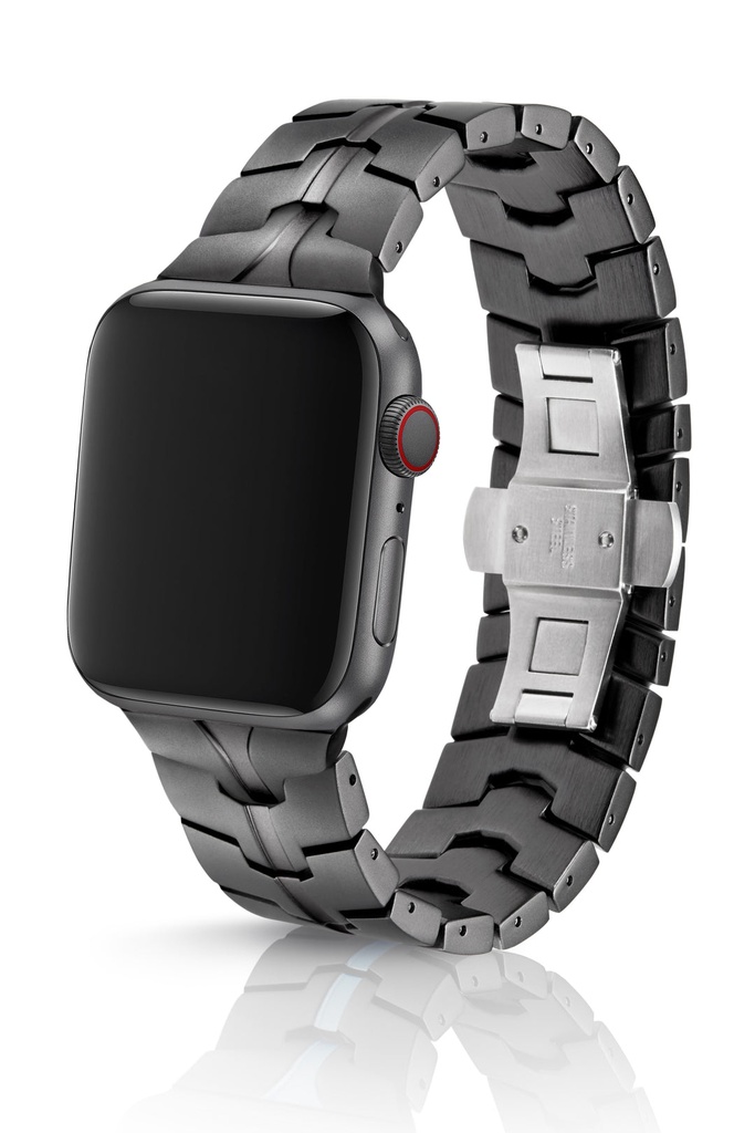 juuk apple watch strap VITERO (STEEL & ALUMINUM) 42-44-45-49mm vitero cosmic grey