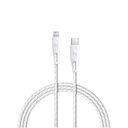 Ravpower Nylon Braided Type-C to Lightning Cable 0.3M - White
