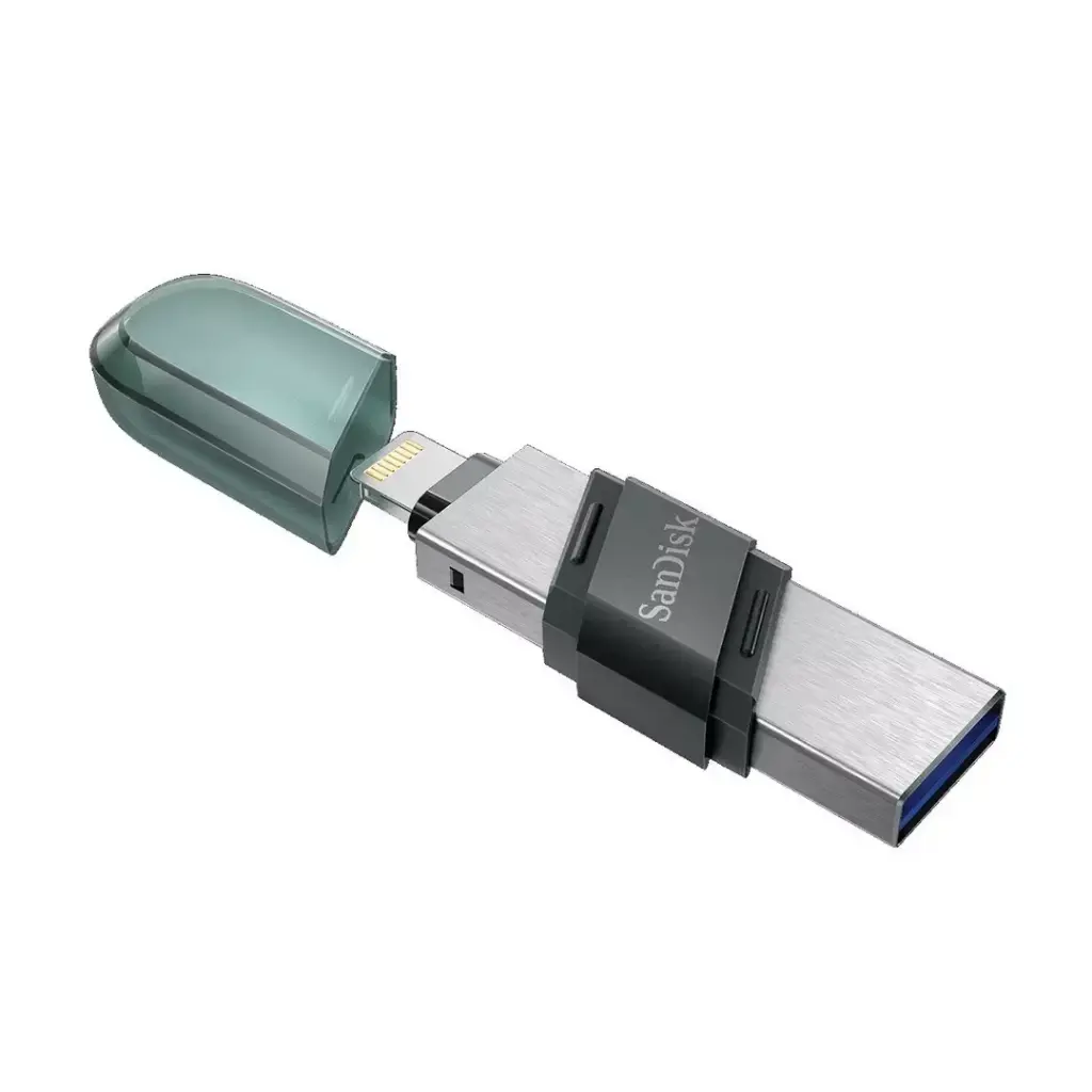 SANDISK FLASH DRIVE FLIP USB TO LIGHTINING 256GB