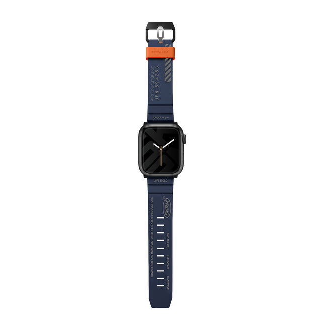 SkinArma Shokku Band for Apple Watch 42/44/45 - Blue 