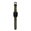 سير SKINARMA Shokku لساعة Apple Watch مقاس 42/44/45 ملم – زيتي