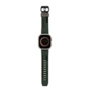 سير SKINARMA Shokku لساعة Apple Watch مقاس 49/45/44 ملم – أخضر غامق