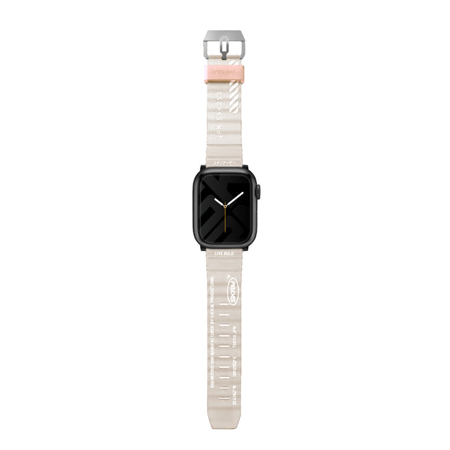 SkinArma Shokku Watch Strap for Apple Watch 45/4/42mm - Beige 