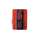 SkinArma Mirage Magnetic Card Holder With Grip-Stand - Orange