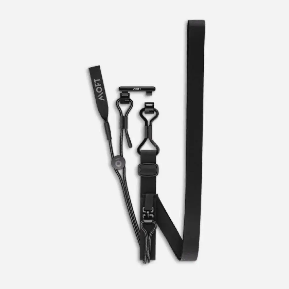 MOFTMD018-1-L-BK Adjustable Long Lanyard（Black)