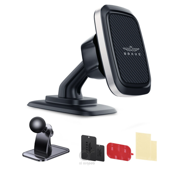 brave car mount holder 2-in-1 srtong magnetic