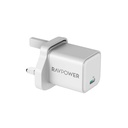 شاحن جداري RAVPower RP-PC170 PD 30W بمنفذ USB-A ومنفذ USB-C
