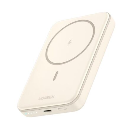 UGREEN 10000mAh PD-20W Magnetic Wireless15W Power Bank Beige PB561