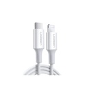 UGREEN USB-C to Lightning M/M Cable Rubber Shell 2m (White)US171