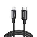 UGREEN USB-C to Lightning Cable M/M Nickel Plating ABS Shell 1m (Black)US171