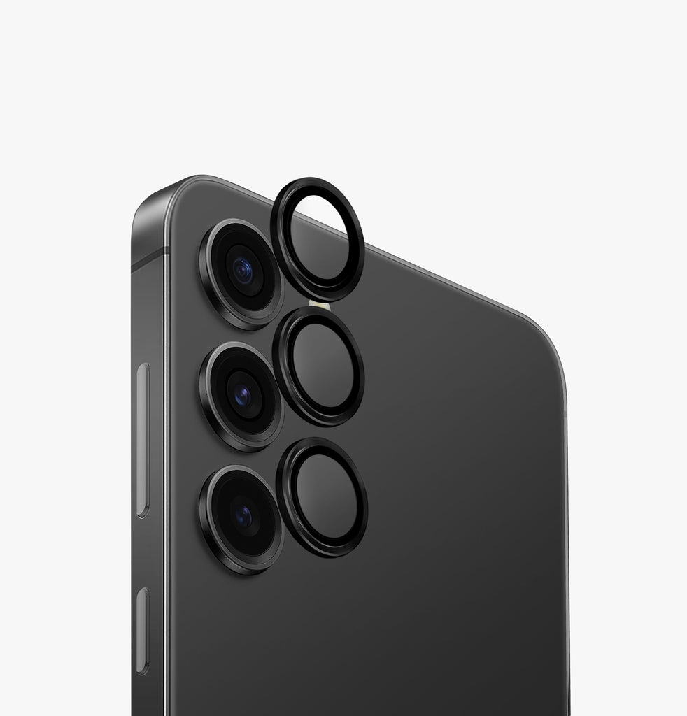 Uniq Optix Camera Lens Protector for Galaxy S24 Plus- Midnight Black