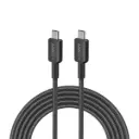Anker 322 USB-C to USB-C Cable 60W Braided (0.9m/3ft) -Black