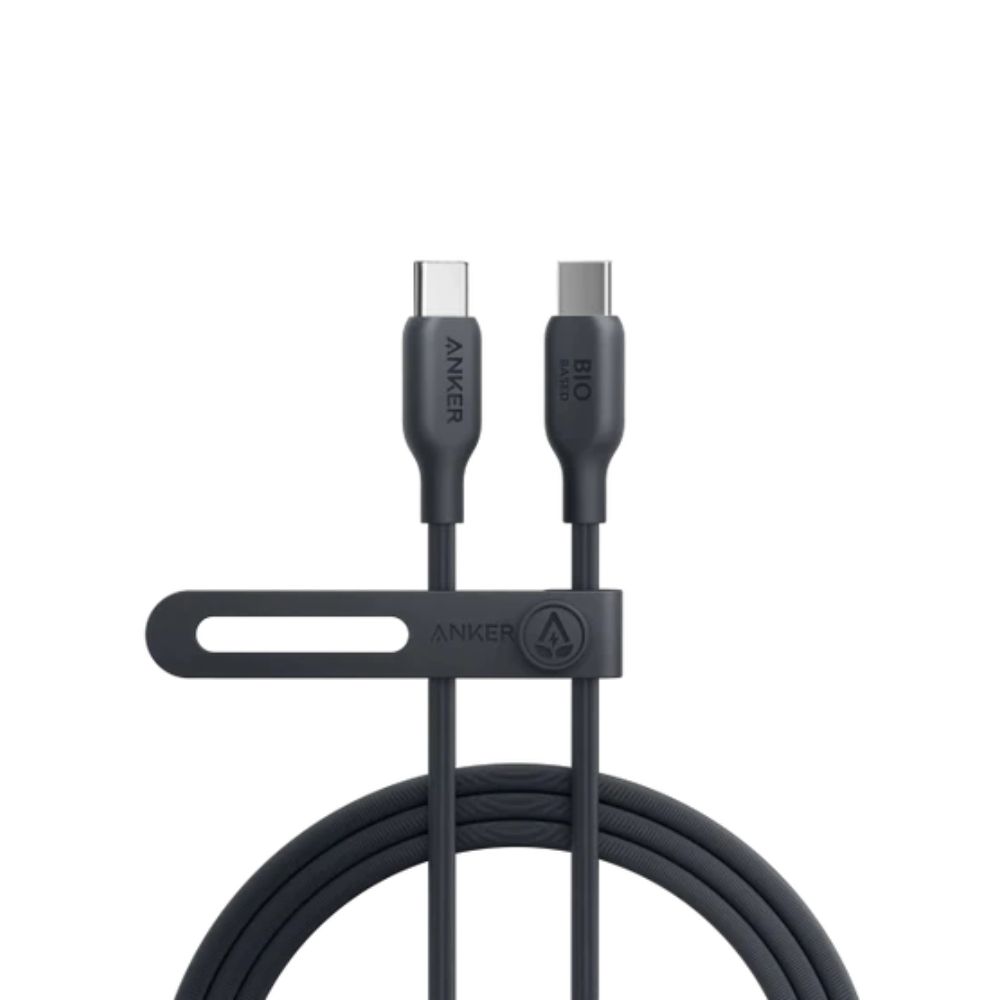 Anker 543 USB-C to USB-C 100W (Bio-Nylon) (0.9m/3ft) -Black