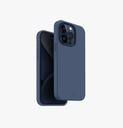 كفر UNIQ Lino Hue MagSafe لـ iPhone 15 Pro - كحلي