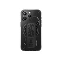 SkinArma Helio MagSafe Case With Grip Stand for iPhone 15 Pro - Black
