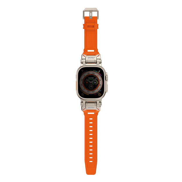 SkinArma Titon Watch Strap for Apple Watch 49/45/44mm - Orange