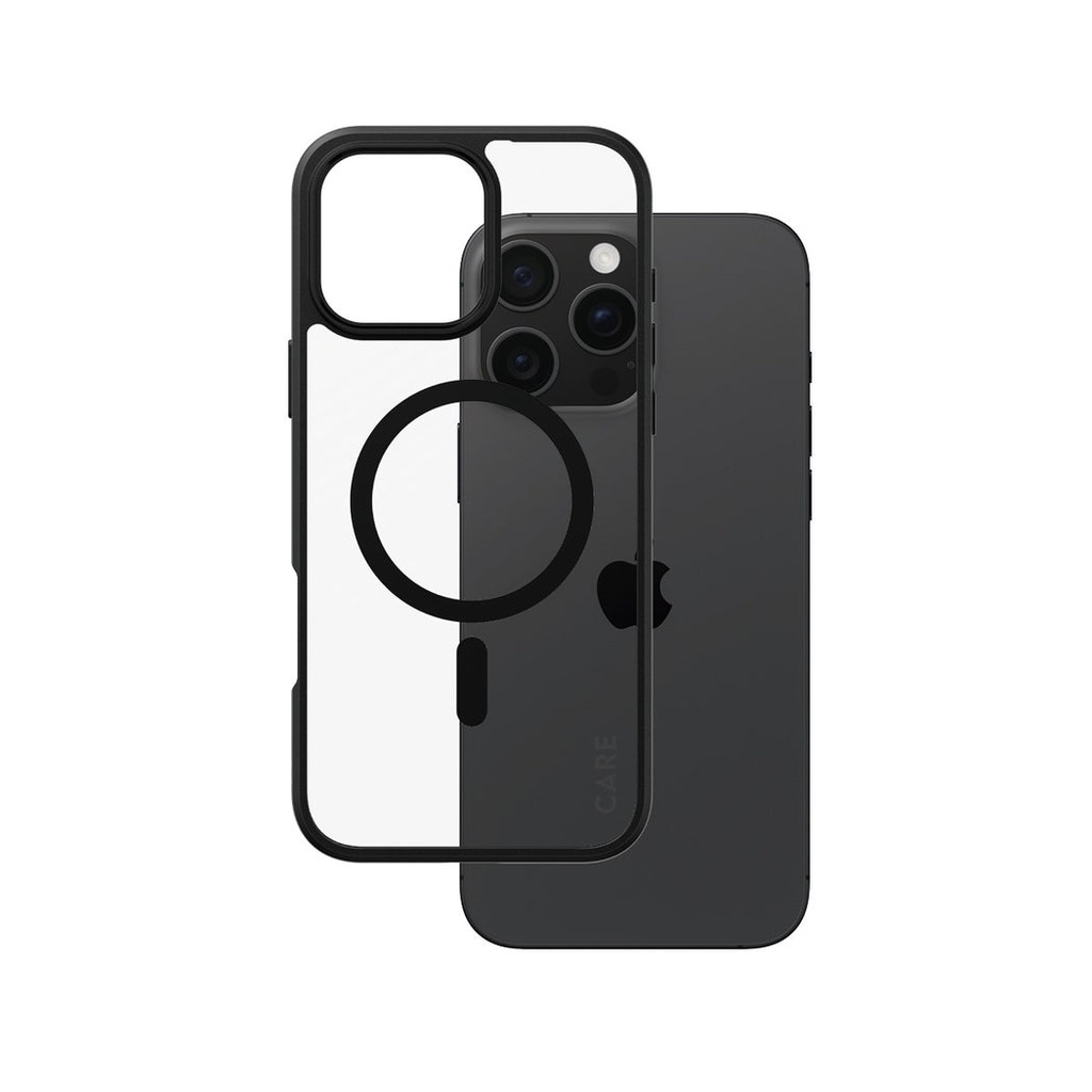 كفر CARE by PanzerGlass® Flagship Urban Combat MagSafe لآيفون 16 Pro Max (6.9 إنش) – أسود