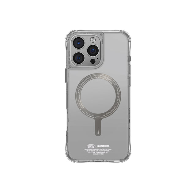 كفر SkinArma Saido Prime MagSafe لـ iPhone 16 Pro - تيتانيوم
