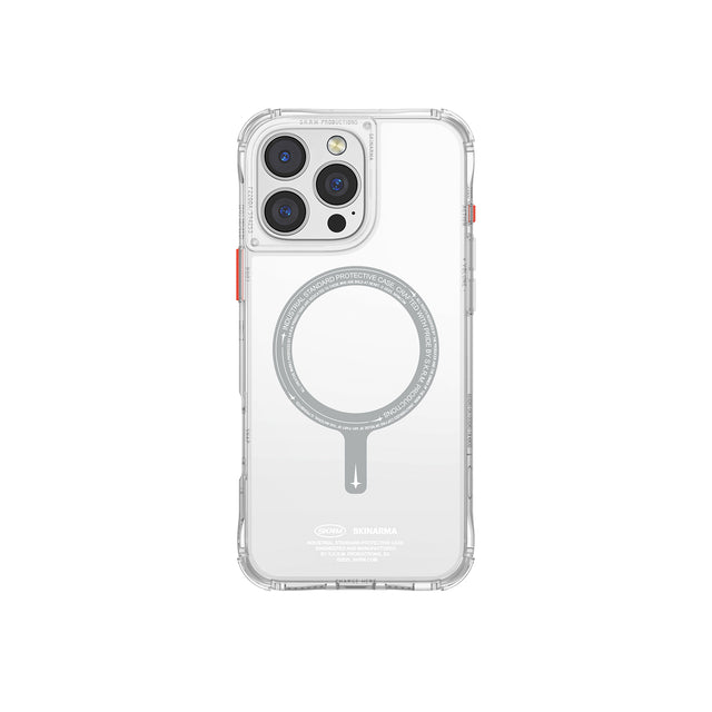 كفر SkinArma Saido MagSafe لـ iPhone 16 Pro Max - شفاف