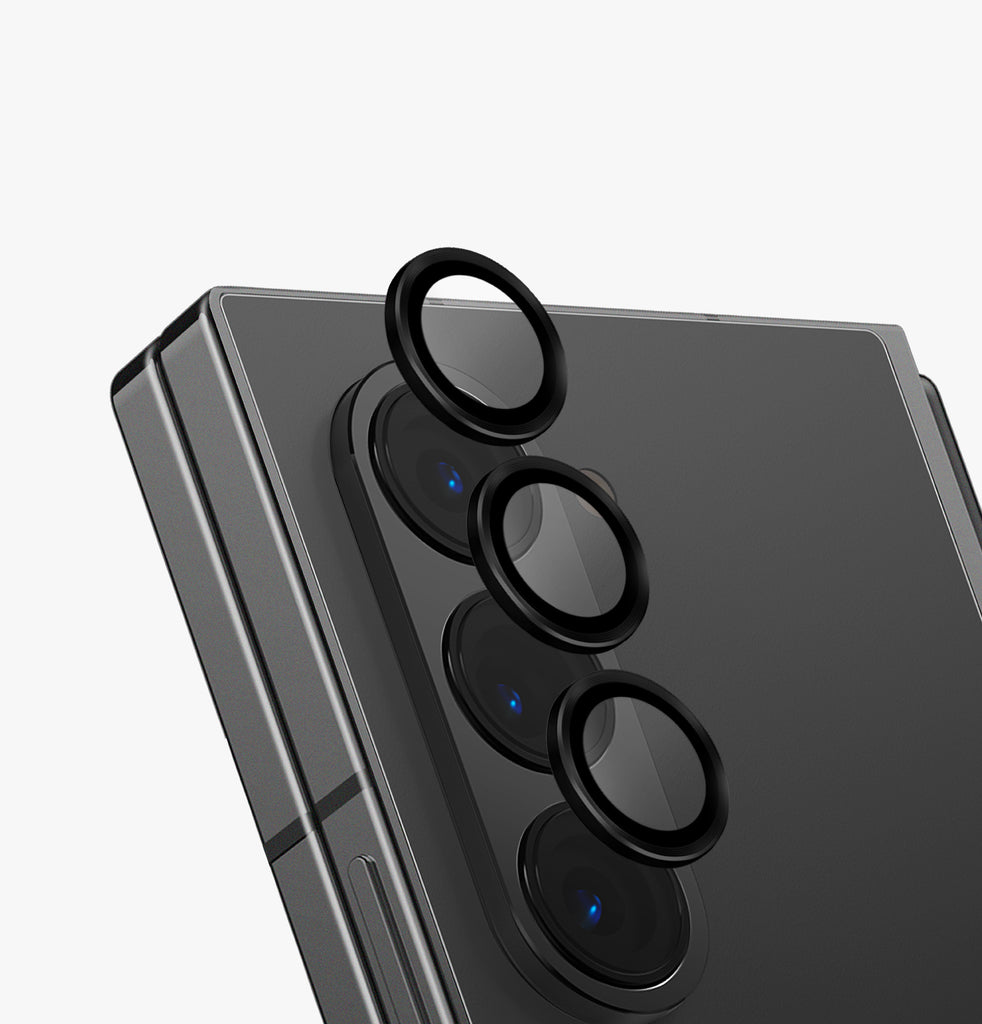 واقي عدسة الكاميرا Uniq Optix لـ Galaxy Z Fold 6 - أسود