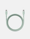 كيبل Bazic GoCharge Weave من USB-C إلى USB-C بسرعة 480Mbps وقوة 60 واط بطول 1.5 متر – أخضر
