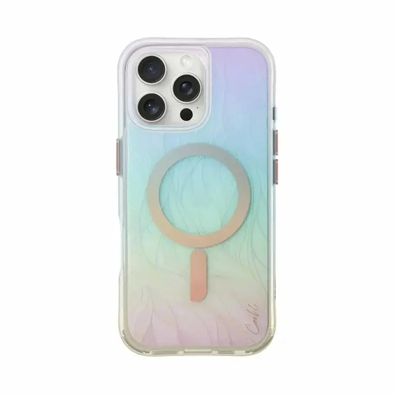 كفر Uniq Coehl Willow MagSafe لـ iPhone 16 Pro Max - قزحي