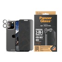PanzerGlass iPhone 2023 6.7" Pro Max | 360 Bundle with D3O® | Privacy