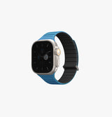 Uniq Revix Evo Reversible Strap For Apple Watch 49/45/44/42mm - Pacific Blue / Black