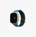 Uniq Revix Evo Reversible Strap For Apple Watch 49/45/44/42mm - Pacific Blue / Black