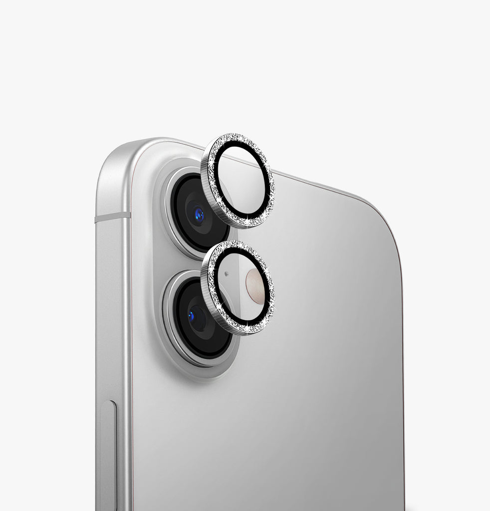 Uniq Optix Camera Lens Protector for iPhone 16 & 16 Plus – Shimmery White