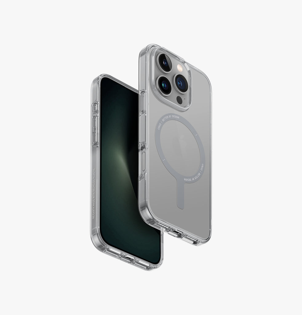 Uniq Hybrid Clario MagSafe Case for iPhone 16 Pro - Lucent Clear