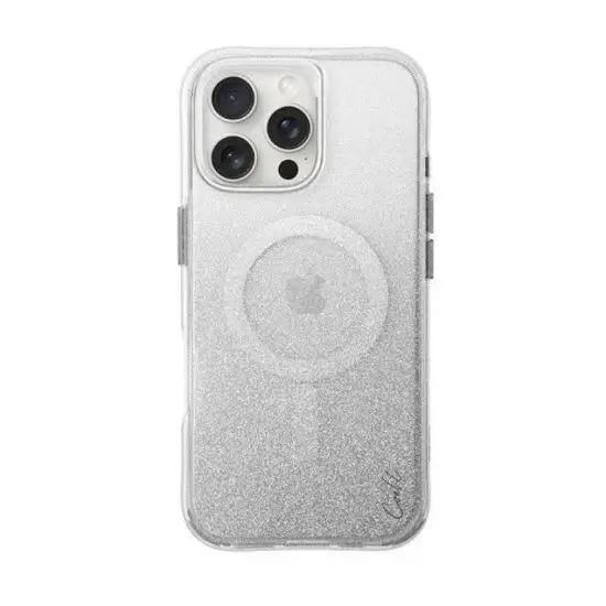 Uniq Coehl Lumino MagSafe Case for iPhone 16 Pro Max – Sparkling Silver
