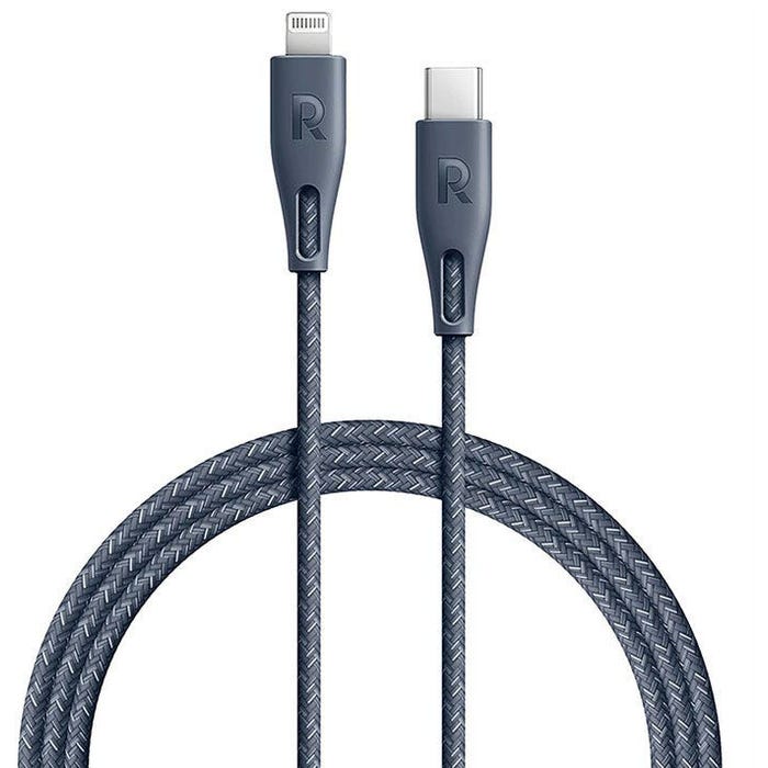 كيبل RAVPower من USB-C إلى Lightning بطول 0.3 متر