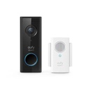 Tabby Eufy Video Doorbell 1080p Battery - Powered - Black