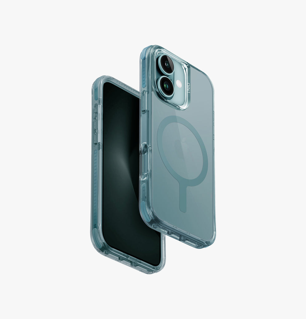 Uniq Hybrid Combat MagSafe Case for iPhone 16 Plus - Teal Green