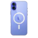 كفر Apple Clear Case مع MagSafe لـ iPhone 16 Plus