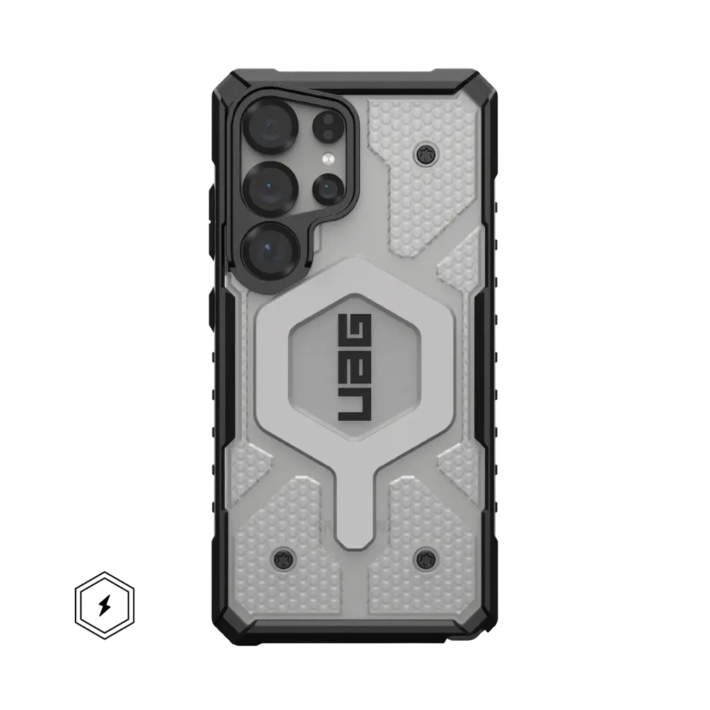 كفر UAG Pathfinder Clear MagSafe لـ Galaxy S25 Ultra - شفاف