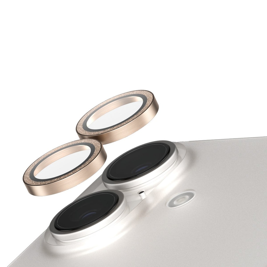 SAFE. by PanzerGlass® Camera Lens Protector Glitter Gold iPhone '24 6.1" | 6.7"