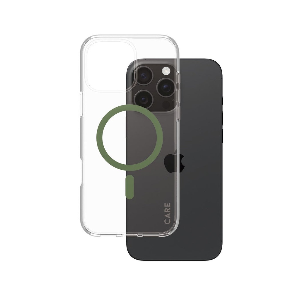 CARE by PanzerGlass® Case Flagship Green MagSafe iPhone '24 6.9" Pro